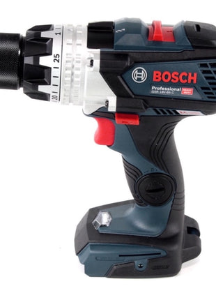 Bosch GSR 18 V-85 C Akku Bohrschrauber 18V 110Nm Solo in L-Boxx mit GCY 30-4 Connectivity Modul und 2x 5,0 Ah Akku + Ladegerät + 25 tlg. Spiralbohrer Set - Toolbrothers