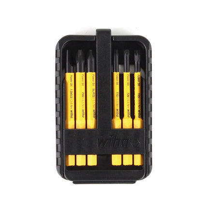 Wiha Power slimBit electric Bit Set gemischt 6 tlg. ( 44106 ) Schlitz / Phillips / Pozidriv / Torx - Toolbrothers