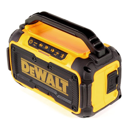 DeWalt DCR 01 Akku Bluetooth Lautsprecher 10,8-18V + 2x Akku 1,5Ah + Ladegerät - Toolbrothers
