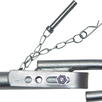 Hak holowniczy ( 4000818635 ) stal / metal 4,04 kg srebrny