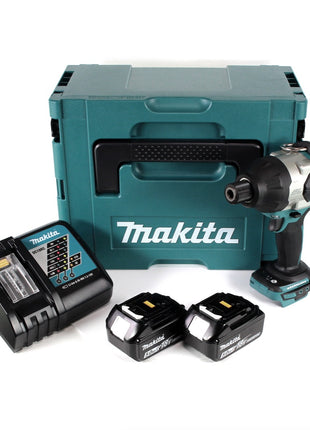 Makita DTW 800 RTJ 18 V Li-Ion Akku Schlagschrauber im Makpac + 2 x 5,0 Ah Akku + Ladegerät - Toolbrothers