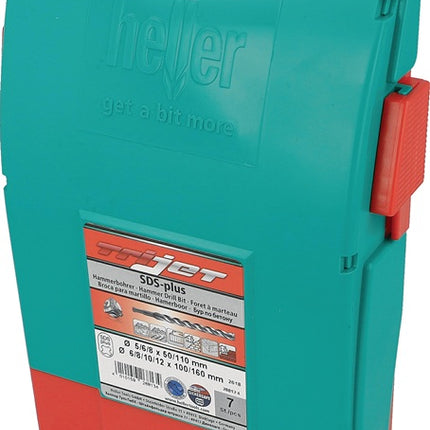 Zestaw młotowiertarek Heller Trijet Ultimate ( 8000656713 ) 7-częściowy SDS-plus