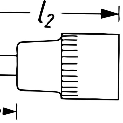 Gniazdo Hazet 8507 ( 8000466406 ) 1/4 ″ PZ Długość 28 mm