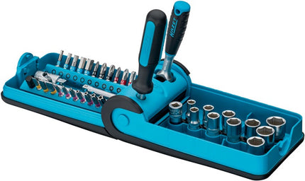 Zestaw kluczy nasadowych Hazet 856-1HP ( 8000753595 ) 38-częściowy 1/4 ″ Liczba zębów 90 sześciokątny