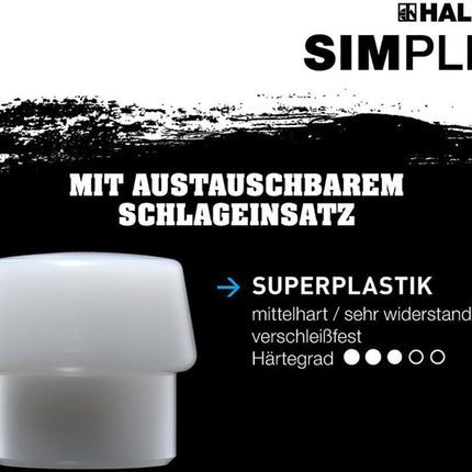 Młotek rozłupujący Halder SIMPLEX ( 4000815572 ) 4100 g Długość trzonka 850 mm
