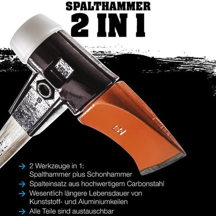 Młotek rozłupujący Halder SIMPLEX ( 4000815572 ) 4100 g Długość trzonka 850 mm