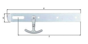 GAH Alberts Überfalle ( 8002730707 ) Länge 250 x 30 mm Breite 30 mm mit Haken