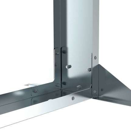 Stojak na drewno opałowe Flora ( 4000818571 ) L1200xW440xH1200mm stal ocynkowana