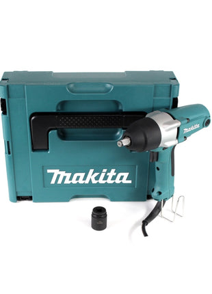 Makita TW 0200 J 380 W Schlagschrauber 1/2" 200 Nm im MakPac + Steckschlüssel 1/2" 24 mm - Toolbrothers