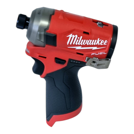 Llave de impacto inalámbrica Milwaukee M12 FQID-201 12 V 50 Nm 1/4" sin escobillas + 1x batería 2,0 Ah - sin cargador