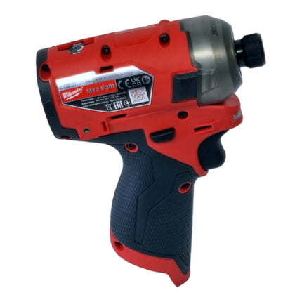 Milwaukee M12 FQID-251 akumulatorowy klucz udarowy 12 V 50 Nm 1/4" bezszczotkowy + 1x akumulator 2,5 Ah - bez ładowarki
