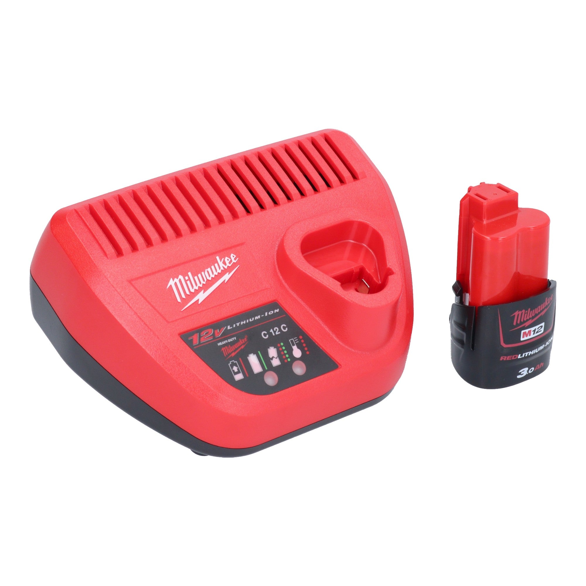 Milwaukee M12 FQID 301 Akku Schlagschrauber 12 V 50 Nm 1 4 Brushless 1x Akku 3 0 Ah Ladegeraet 2 - toolbrothers