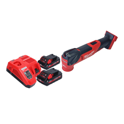 Milwaukee M18 FMT 302 Akku Multitool 18 V Brushless 2x Akku 3 0 Ah Ladegeraet 0 - toolbrothers