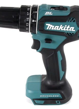 Makita DHP 485 G1J akumulatorowa wiertarko-wkrętarka udarowa 18V 50 Nm bezszczotkowa + 1x akumulator 6.0Ah + Makpac - bez ładowarki