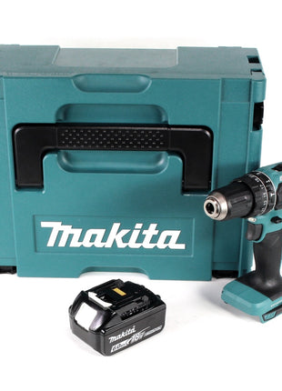 Makita DHP 485 G1J akumulatorowa wiertarko-wkrętarka udarowa 18V 50 Nm bezszczotkowa + 1x akumulator 6.0Ah + Makpac - bez ładowarki