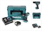 Makita DHP 485 RG1J Akku Schlagbohrschrauber 18 V 50 Nm + 1x Akku 6,0 Ah + Schnellladegerät + Makpac - Toolbrothers