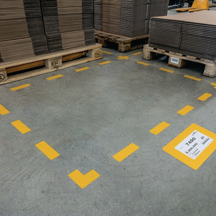 Trwały znacznik miejsca parkingowego (4000355261) w kształcie prostokąta 10 sztuk