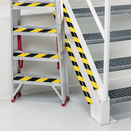 Wytrzymałe zabezpieczenie krawędzi ( 9000480102 ) żółto/czarne 1000 mm typ E8R