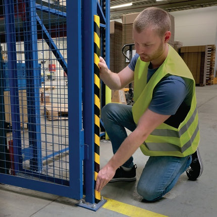 Wytrzymała ochrona narożników ( 9000480100 ) żółto/czarna 1000 mm typ C25R