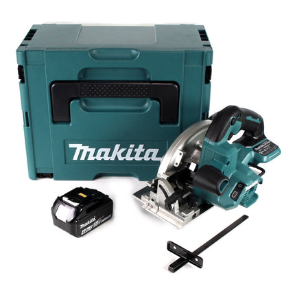 Makita DHS 660 M1J Akku Handkreissäge 18V 165 mm im Makpac + 1x 4,0Ah Akku - ohne Ladegerät - Toolbrothers