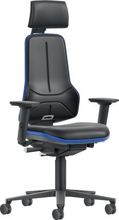 bimos krzesło obrotowe NEON XXL ( 9000454223 ) Kółka z zagłówkiem 470-640 mm