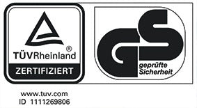 bimos krzesło obrotowe NEON XXL ( 9000454223 ) Kółka z zagłówkiem 470-640 mm