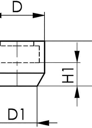 Nasadka ochronna AMF nr 6893 ( 4000604725 ) M5