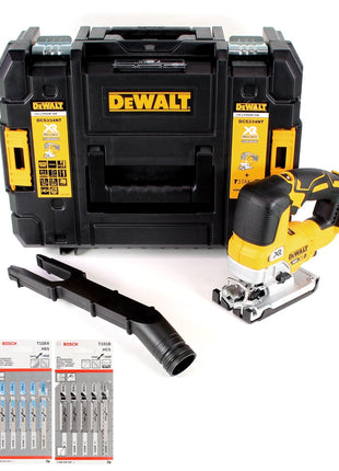 DeWalt DCS 334 NT Akku Pendelhub Stichsäge 18V Brushless Solo + 15x Stichsägeblatt + TSTAK - ohne Akku, ohne Ladegerät - Toolbrothers