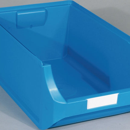 Etykieta Allit ( 9000448723 ) biała z folią do pudełka do przechowywania z otwartym frontem