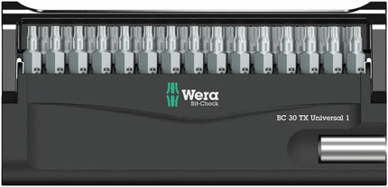 Wera Bit-Check 30 TX Universal 1 SB ( 4000828163 ) 30-częściowy zestaw bitów