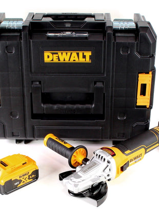 DeWalt DCG 405 FNT Akku Winkelschleifer 18V 125mm Brushless + 1x Akku 5,0Ah + TSTAK - ohne Ladegerät - Toolbrothers