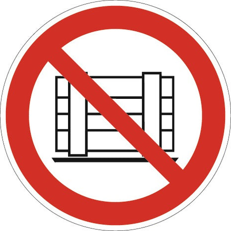 Panneau d'interdiction ( 9000477543 ) ASR A1.3/DIN EN ISO 7010 Transparent