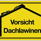 Znak informacyjny ( 3000277057 ) Uwaga: plastikowe lawiny dachowe