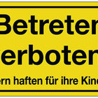 Znak ( 3000277215 ) Zakaz wstępu Tworzywo sztuczne