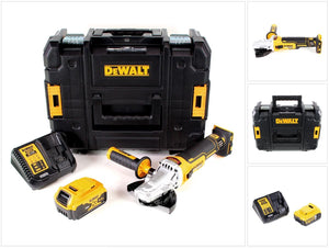 DeWalt DCG 405 FP1 Akku Winkelschleifer 18V 125mm Brushless + 1x Akku 5,0Ah + Ladegerät + TSTAK