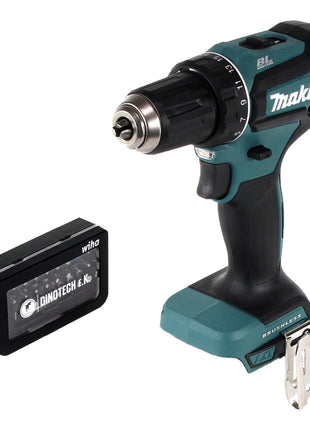 Makita DDF 485 Z Akku Bohrschrauber 18 V 50Nm + Wiha Bit Set 31 tlg. Bitbox - ohne Akku, ohne Ladegerät - Toolbrothers