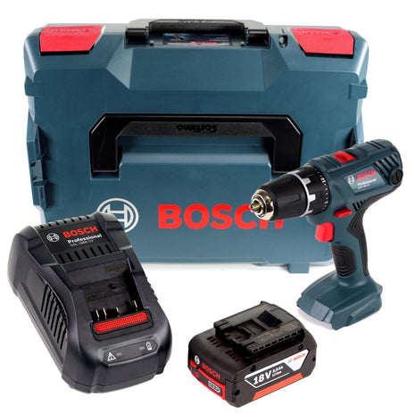 Bosch Professional GSR 18V-21 Akku Bohrschrauber 18V 55Nm + 1x Akku 3,0Ah + Ladegerät + L-Boxx - Toolbrothers