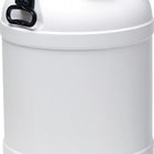 Bęben z szeroką szyjką (9000450105) 68,0 l PE biały z czerwoną pokrywą Otwór wlewowy Ø 282 mm