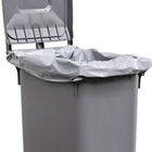 Worek plastikowy ( 9000466520 ) 240 l LD-PE szary 100 µm