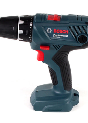 Bosch Professional GSR 18V-21 Akku Bohrschrauber 18V 55Nm + 2x Akku 6,0Ah + Ladegerät + L-Boxx - Toolbrothers