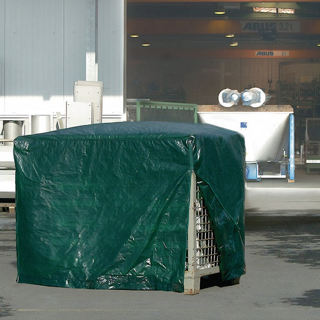 Siatkowa pokrywa skrzynki ( 4000819078 ) szerokość 850 x długość 1250 mm z zamkiem błyskawicznym