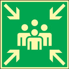 Znak ratunkowy BGV A8 ( 3000277470 ) L148xW148 mm tworzywo sztuczne