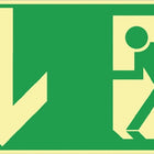 Znak ratunkowy BGV A8 ( 3000277453 ) L297xW148 mm Folia