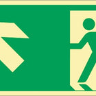 Znak ewakuacyjny DIN EN ISO 7010 ( 9000477442 ) L297xW148 mm tworzywo sztuczne