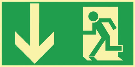 Znak ratunkowy BGV A8 ( 3000277452 ) L297xW148 mm tworzywo sztuczne