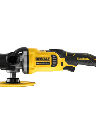 DeWalt DCM 849 E1 Akku Exzenter Poliermaschine 18 V 180 mm Brushless + 1x Powerstack Akku 1,7 Ah + Ladegerät