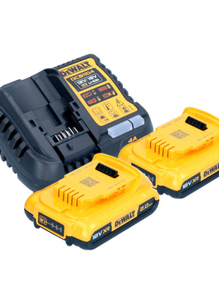 DeWalt DCD 800 D2 Perceuse-visseuse sans fil 18 V 90 Nm Brushless + 2x batterie 2,0 Ah + chargeur