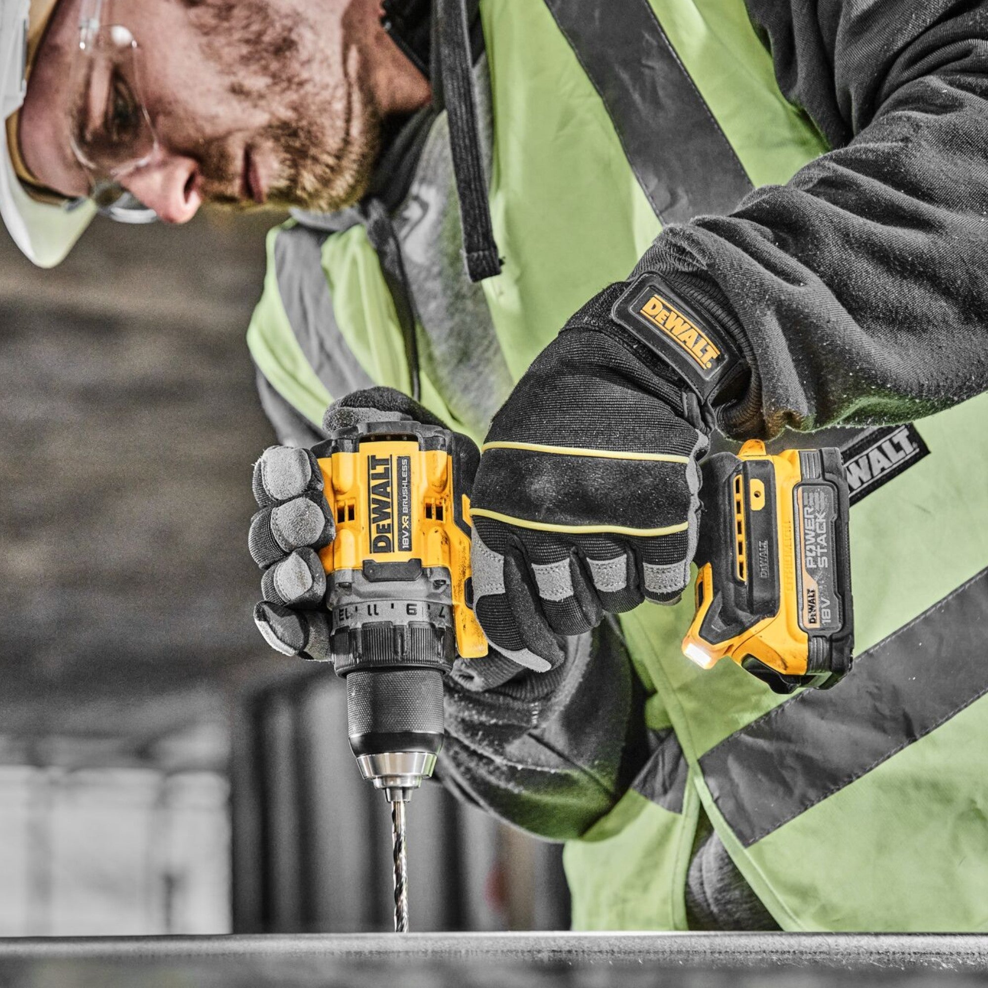 DeWalt DCD 800 P2 Akku Bohrschrauber 18 V 90 Nm Brushless 2x Akku 5 0 Ah Ladegeraet 4 - toolbrothers