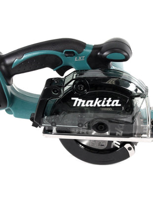 Makita DCS 552 RT1 18 V Akku Metall Handkreissäge 136 mm + 1x 5,0 Ah Akku und Ladegerät + Sägeblatt und Schutzbrille - Toolbrothers