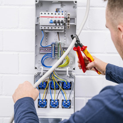 Nożyce do kabli Knipex StepCut XL ( 8004039101 ) długość 225 mm powłoka z tworzywa sztucznego